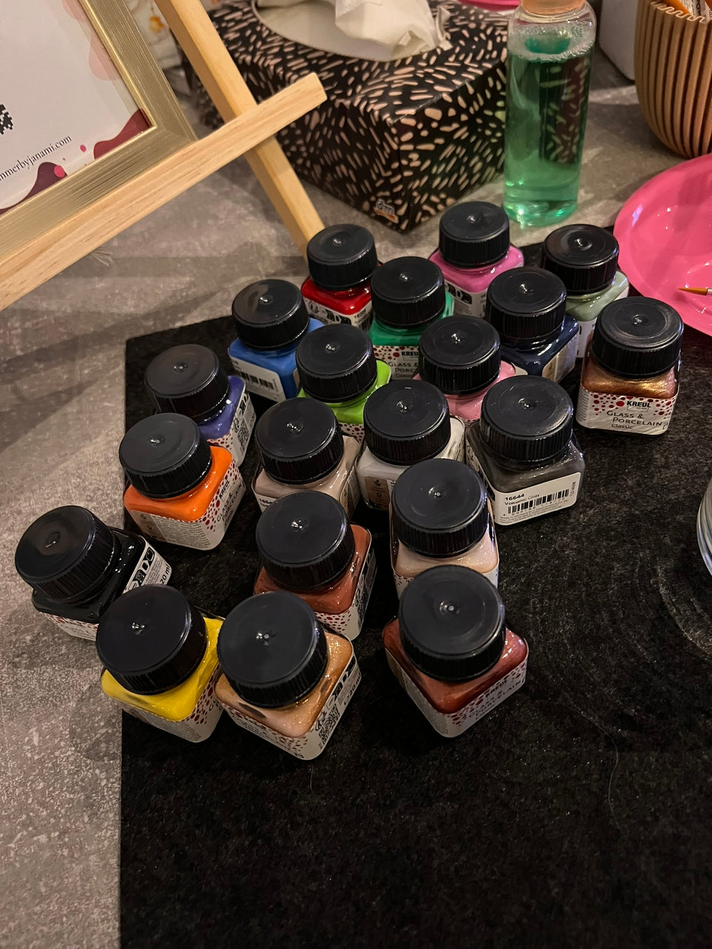 Glass Painting Mobile Veranstaltungen